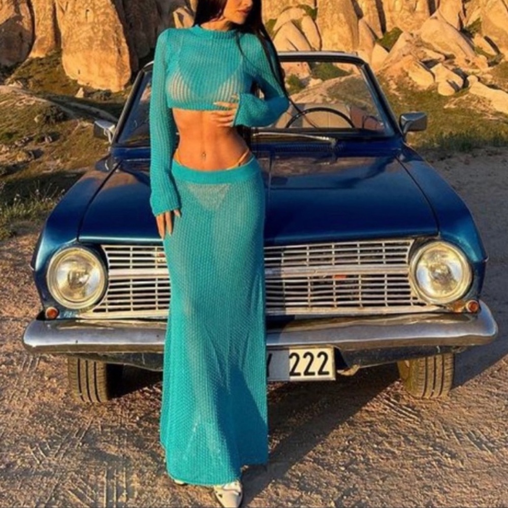 Zara viral blue set - Picture 2 of 13